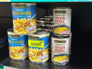 (15) - PC. SET OF CANNED SOUP