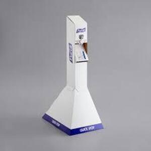 DESCRIPTION: (7) FLOOR STAND HAND SANITIZER KIT BRAND/MODEL: PURELL #2156-02-QFS RETAIL$: $82.72 EA QTY: 7