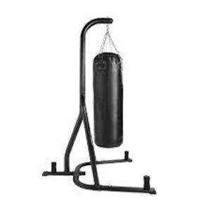 DESCRIPTION: (1) HEAVY BAG STAND - STAND ONLY BRAND/MODEL: FUEL #FM-FLSTAND1-BL INFORMATION: BLUE RETAIL$: $103.55 EA QTY: 1