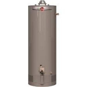 DESCRIPTION: (1) RESIDENTIAL GAS WATER HEATER BRAND/MODEL: RHEEM #38UN60 INFORMATION: MUST INSPECT FOR DAMAGE SIZE: 50.0 GALLONS RETAIL$: $885.46 EA Q