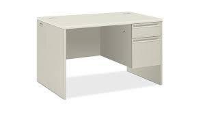 DESCRIPTION: (1) OFFICE DESK WITH PEDESTAL DRAWERS BRAND/MODEL: HON #H38251.B9.Q INFORMATION: WHITE RETAIL$: $1156.99 EA QTY: 1