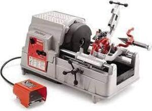 DESCRIPTION: (1) PIPE THREADING MACHINE BRAND/MODEL: RIDGID #91142 SIZE: MACHINE ONLY RETAIL$: $9338.60 EA QTY: 1