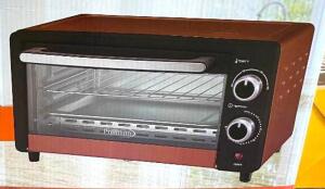 PREMIUM 4-SLICE TOASTER OVEN RETAILS FOR $39.99