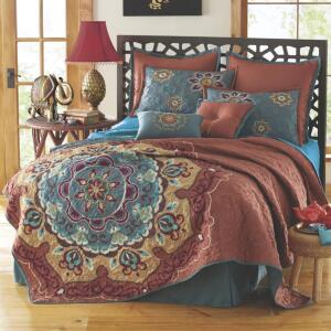 Rajine Quilt Bedding Set - QUEEN