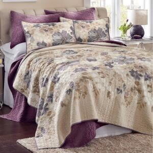 Willow 3pc Quilt set - QUEEN