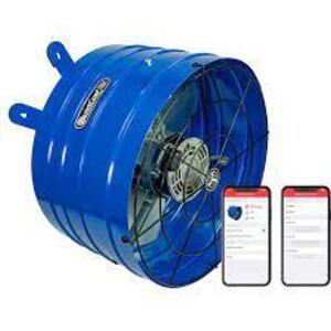 DESCRIPTION: (1) SMART ATTIC GABLE FAN BRAND/MODEL: QUIETCOOL INFORMATION: BLUE RETAIL$: $179.00 EA QTY: 1