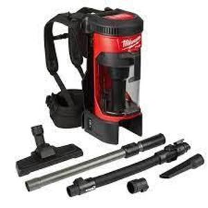 DESCRIPTION: (1) BACKPACK VACUUM BRAND/MODEL: MILWAUKEE #0885-20 INFORMATION: RED SIZE: 3 IN 1, M18 FUEL RETAIL$: $299.00 EA QTY: 1