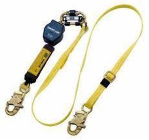 DESCRIPTION: (2) ADJUSTABLE WEB POSITIONING LANYARD BRAND/MODEL: 3M DBI SALA INFORMATION: YELLOW RETAIL$: $93.55 EA QTY: 2