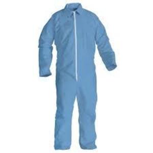 DESCRIPTION: (1) CASE OF (25) BLUE COVERALLS BRAND/MODEL: KLEENGUARD #45315 INFORMATION: BLUE SIZE: SIZE M RETAIL$: $124.26 EA QTY: 1