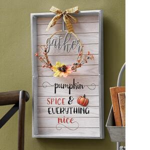 Pumpkin Spice Wall Decor