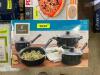 GIBSON 7PC CASSELMAN NON-STICK CARBON STEEL COOKWARE SET RETAILS FOR $26.99 - 2