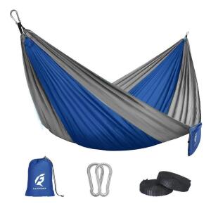 THE BIG BACKYARD (2) LIGHTWEIGHT PORTABLE HAMMOCKS WITH CARRYING BAG RETAILS FOR $14.99 EACH
