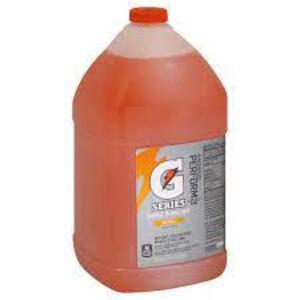 DESCRIPTION: (2) SPORTS DRINK CONCENTRATEBRAND/MODEL: GATORADEINFORMATION: ORANGESIZE: 1 GALLONRETAIL$: $17.17 EAQTY: 2