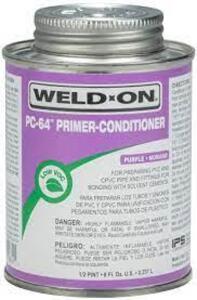 DESCRIPTION: (4) PRIMER CONDITIONER BRAND/MODEL: WELD-ON PC-64 SIZE: 1 QT RETAIL$: $8.45 EA QTY: 4