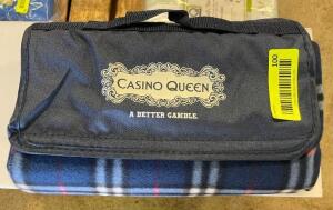 CASINO QUEEN FOLD-UP PICNIC BLANKET