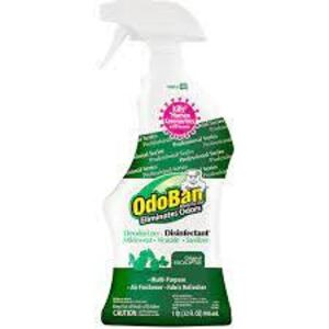 DESCRIPTION: (6) DEODORIZER DISINFECTANTBRAND/MODEL: ODOBANSIZE: 1 QTRETAIL$: $3.28 EAQTY: 6