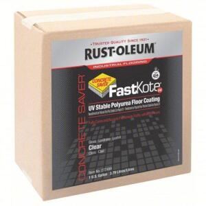 DESCRIPTION: (1) FLOOR COATINGBRAND/MODEL: RUST-OLEUM #30RL99INFORMATION: CLEARSIZE: 1 GALLONRETAIL$: $359.40 EAQTY: 1