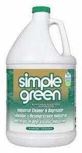 DESCRIPTION: (1) CLEANER DEGREASER BRAND/MODEL: SIMPLE GREEN #22C609 SIZE: 1 GALLON RETAIL$: $25.40 EA QTY: 1