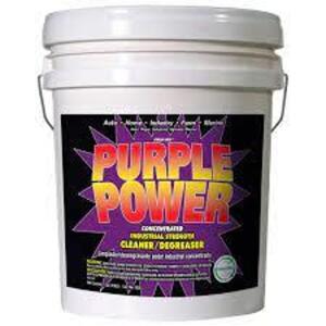 DESCRIPTION: (1) CONCENTRATED INDUSTRIAL STRENGTH CLEANER BRAND/MODEL: CLEAN-RITE PURPLE POWER SIZE: 5 GALLON RETAIL$: $37.49 EA QTY: 1