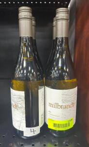 (4) BOTTLES OF 2020 MILBRANDT CHARDONNAY