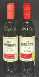 (4) BOTTLES OF 2020 CK MONDNAVI RED BLEND