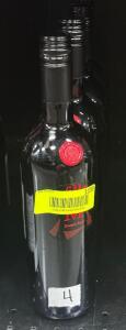 (4) BOTTLES OF VILLA M SWEET RED