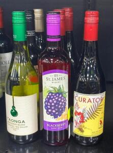 (7) BOTTLES OF ASSORTED WINE