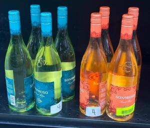 (8) BOTTLES OF ASSORTED WINE