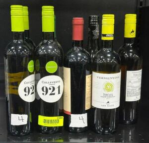 (8) BOTTLES OF ASSORTED WINE