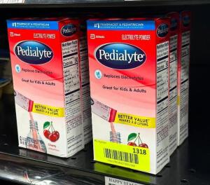 (7) PACKS OF PEDIALYTE PACKETS