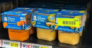 (19) PACKS OF ASSORTED BABY FOOD