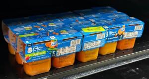 (15) PACKS OF ASSORTED BABY FOOD