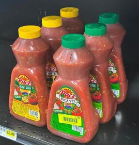 (6) BOTTLES OF ASSORTED SALSA