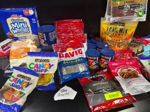 ASSORTED FOOD BAGGED SNACKS AS SHOWN