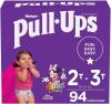 Pull-Ups Girls' Potty Training Pants Training Underwear Size 4, 2T-3T, 94 Ct