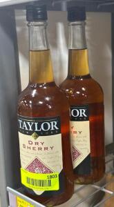 (2) BOTTLES OF TAYLOR OF DRY SHERRY