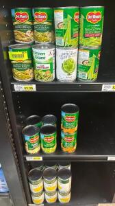 (32) CANS OF ASSORTED VEGETABLES