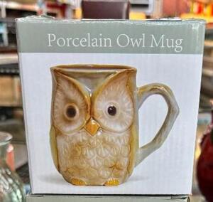 (5)- OWL MUGS