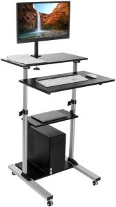 Mount-It! Mobile Computer Desk Workstation