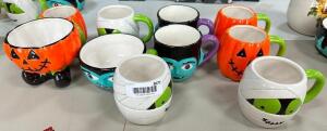 (10)- HALLOWEEN MUGS