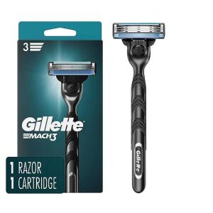 DESCRIPTION: (2) MACH 3 RAZORS BRAND/MODEL: GILLETTE/MACH 3 INFORMATION: LOT INCLUDES TOTAL OF (2) RAZORS & (2) CARTRIDGES RETAIL$: $9.97/EA QTY: 2