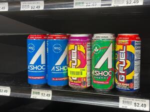 DESCRIPTION: (11) ASSORTED ENERGY DRINKS QTY: 11