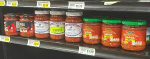 DESCRIPTION: (14) JARS OF ASSORTED SALSA QTY: 14