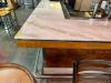 14' X 14' " U " SHAPED MARBLE TOP BAR WITH WOOD PANELING AND 2" BRUSHED CHROME FOOT RAIL. - 7