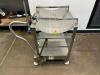 FACE TO FACE FRESH STAINLESS DELI CART