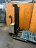 3000 LB. CAPACITY WALK BEHIND ELECTRIC STACKER PALLET JACK. - 2