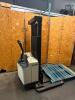 3000 LB. CAPACITY WALK BEHIND ELECTRIC STACKER PALLET JACK. - 3