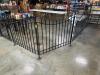 (12) SECTION OF 48" METAL STAND ALONE FENCING / PARTITION - 2