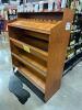 48" HARDWOOD WINE BOTTLE END CAP DISPLAY