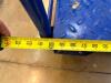 60" X 16" HEAVY DUTY WAREHOUSE CART W/ DOUBLE END HANDLES - BLUE - 3